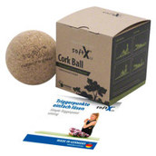 softX® Kork Faszien-Kugel 90 | Durchmesser 9 cm | Ideale Gymnastikrolle für Massage und Entspannung