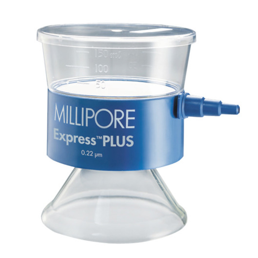 Millipore® Bottle-Top-Filter für 250 ml Flaschen | 45 mm Durchmesser - Steril