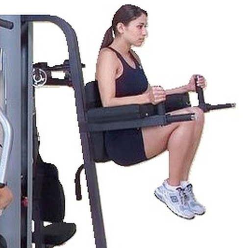 Body-Solid GKR 9 Beinheber und Dipstation - Multifunktionale Oberschenkeltrainer