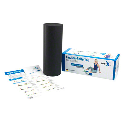 softX® Faszienrolle - Fitness Foam Roller & Massagerolle - Schaumstoffrolle (hart)