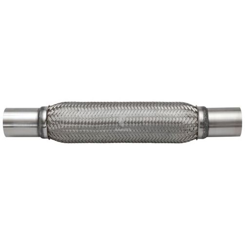 Edelstahl A2 Hosenrohr mit Anschlussstutzen - 55 x 250 mm für Abgasanlage KFZ
