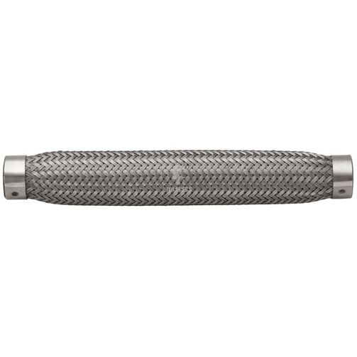 Edelstahl Hosenrohr 19 x 230 mm - Ohne Anschlussstutzen für Flexrohre in Abgasanlagen (KFZ)